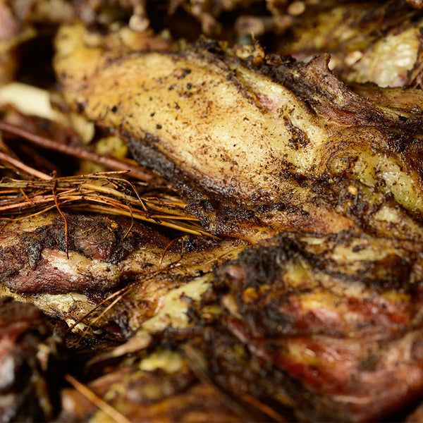 Tandoori lamb on a tray and two